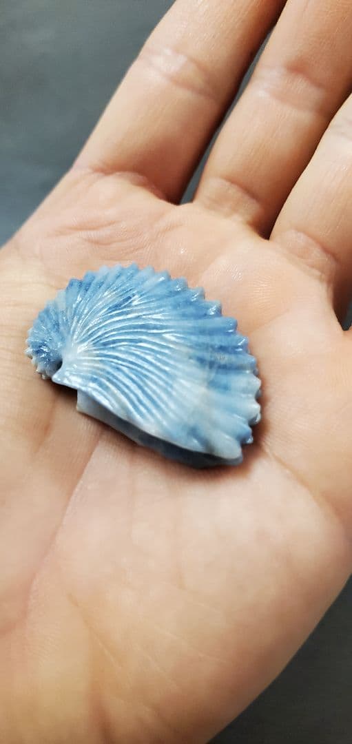 糸魚川翡翠 入りコン沢 アオイガイ