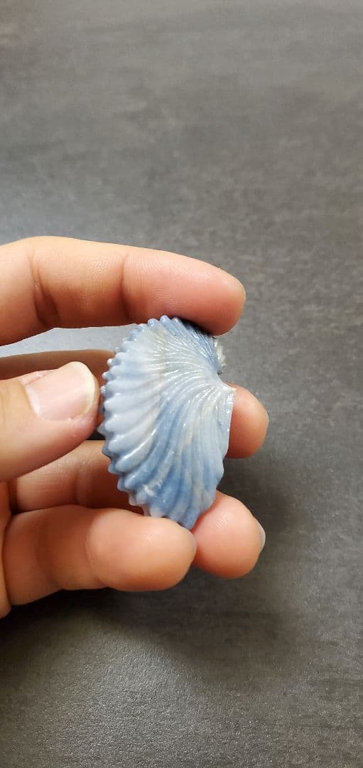 糸魚川翡翠 入りコン沢 アオイガイ