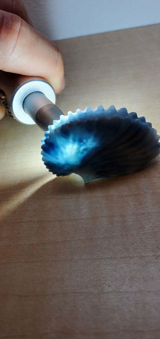 糸魚川翡翠 入りコン沢 アオイガイ