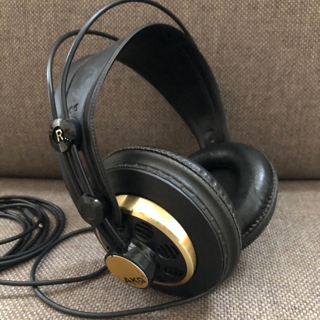 80sビンテージ希少オーストリア製AKG k240 MONITOR 60Ω動作品