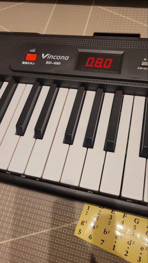 電子ピアノ 61鍵盤 電子キーボード キーボード ピアノ 60デモ曲 200音色