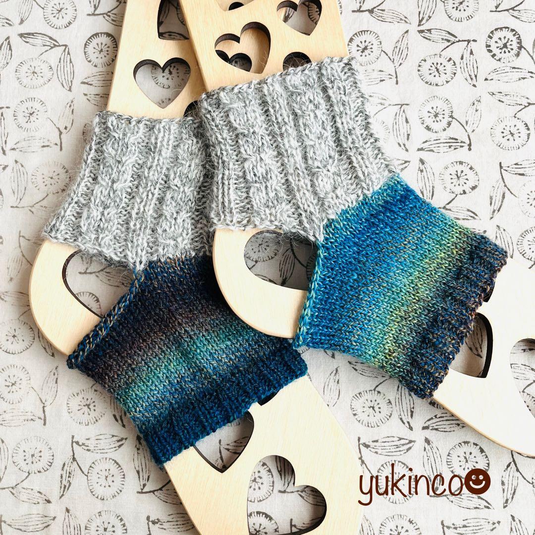 手編み ヨガソックス 5点