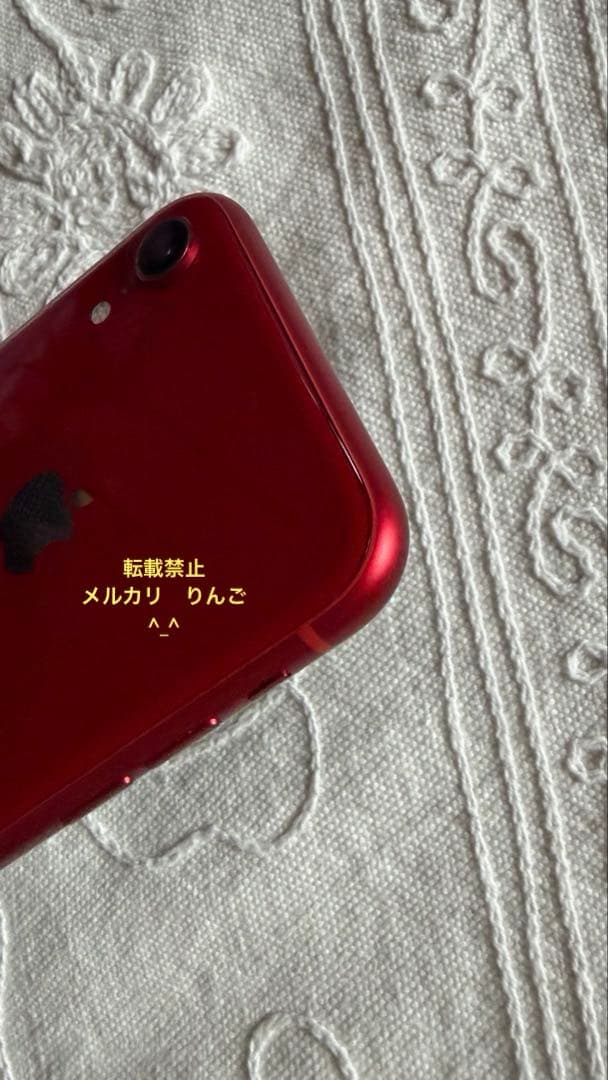 iPhone XR 128GB レッド SIMフリー バッテリー79%‼️