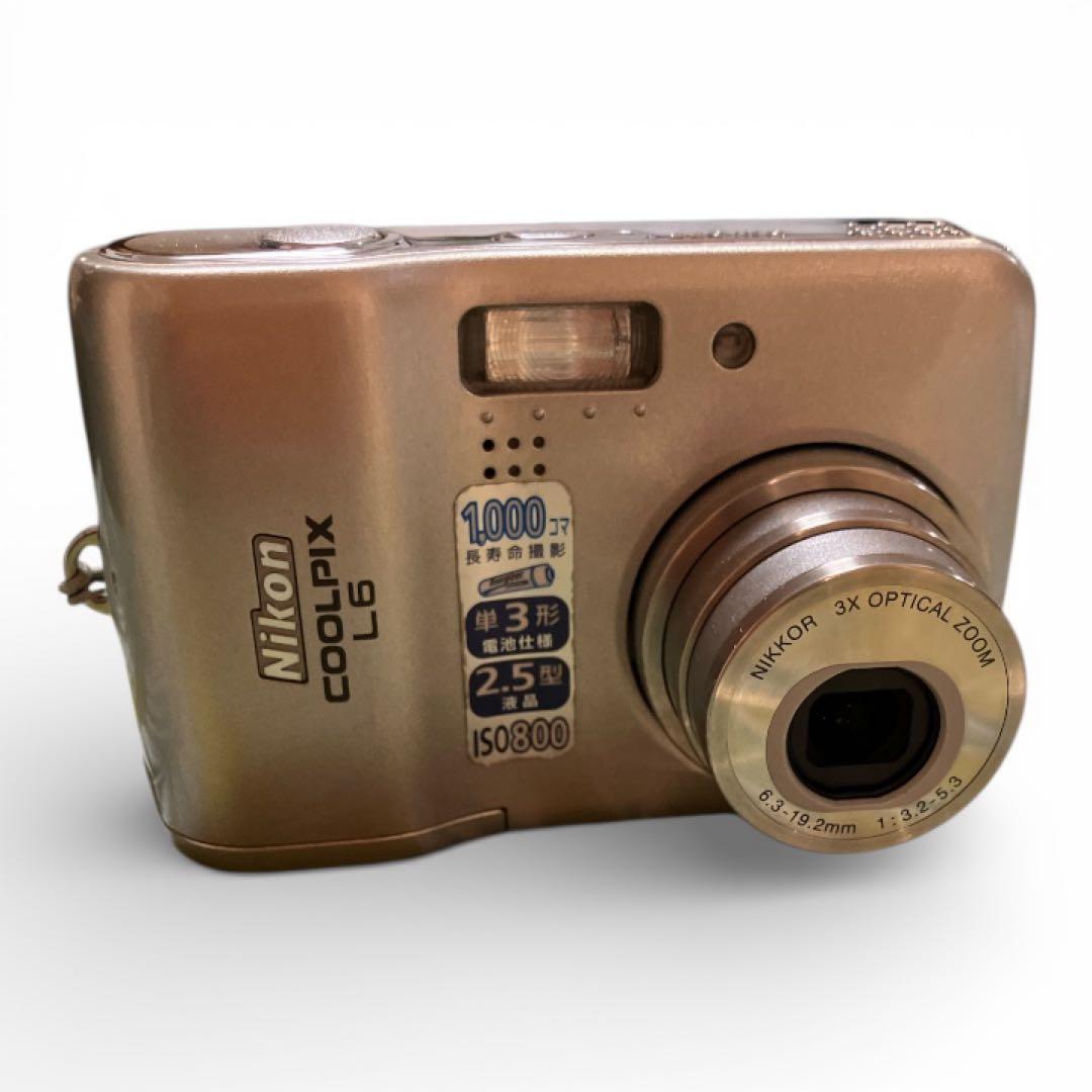 【動作確認済】Nikon COOLPIX L6 コンパクトデジカメ