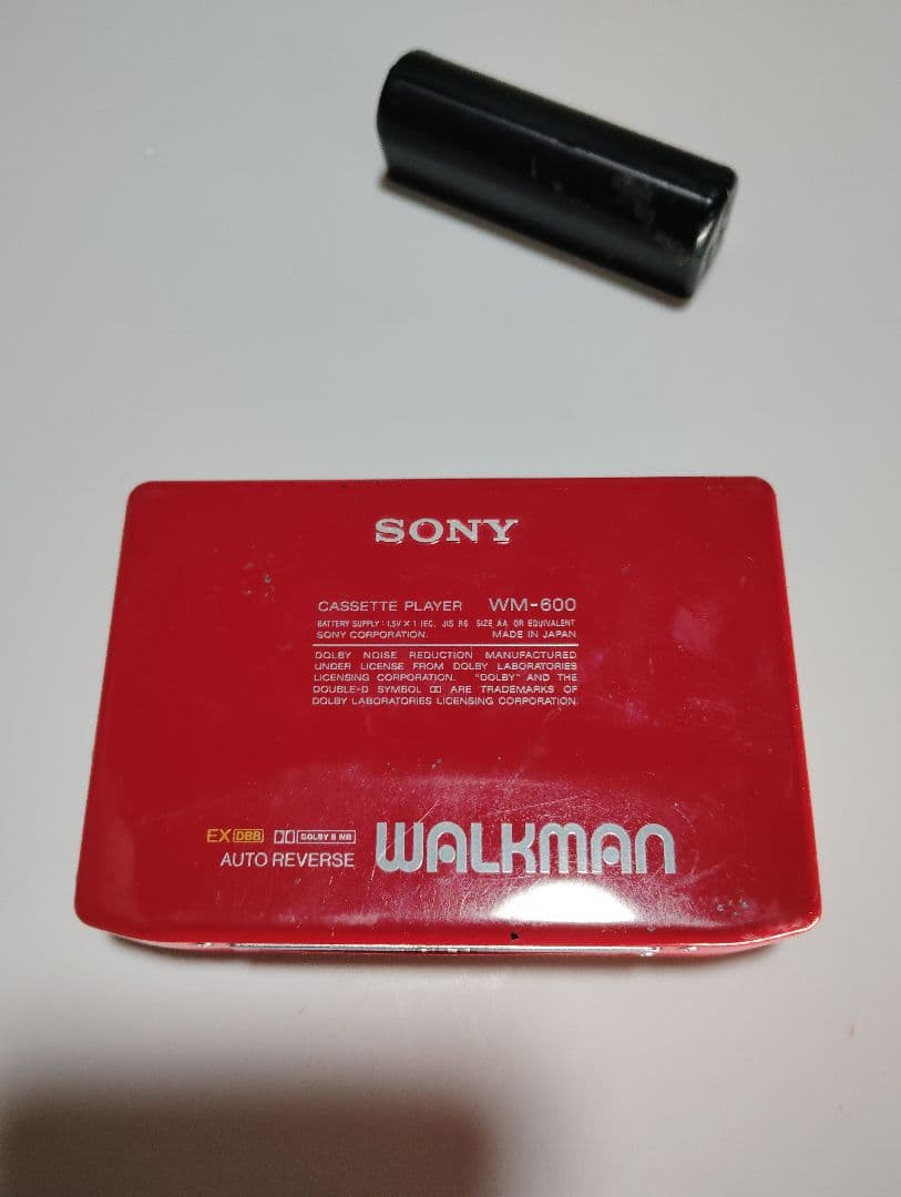 SONY WALKMAN nw-600　レッド　 ジャンク