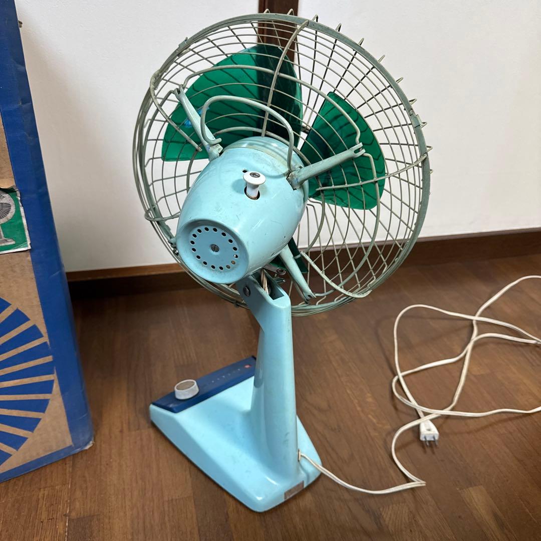 日立 扇風機 昭和レトロ 希少 箱有り