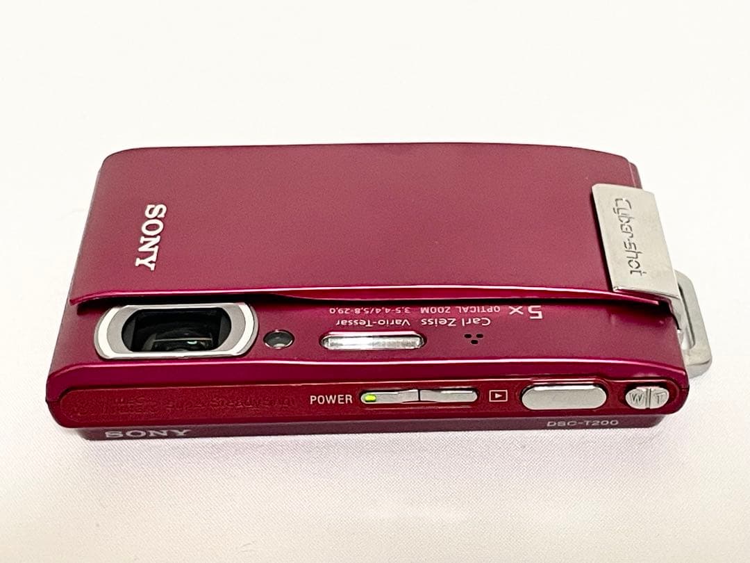 【美品・完動品】　SONY Cybershot DSC-T200 動作確認済