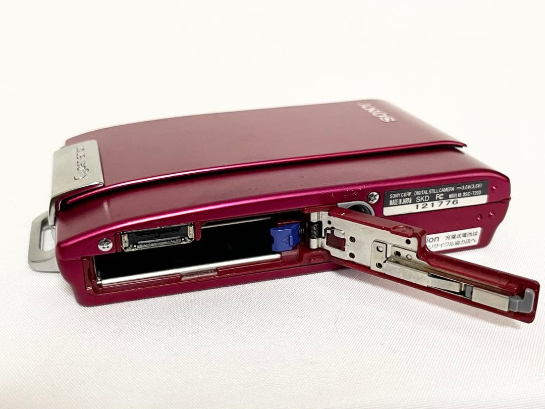 【美品・完動品】　SONY Cybershot DSC-T200 動作確認済