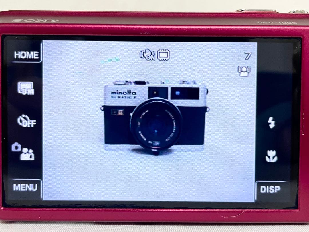 【美品・完動品】　SONY Cybershot DSC-T200 動作確認済