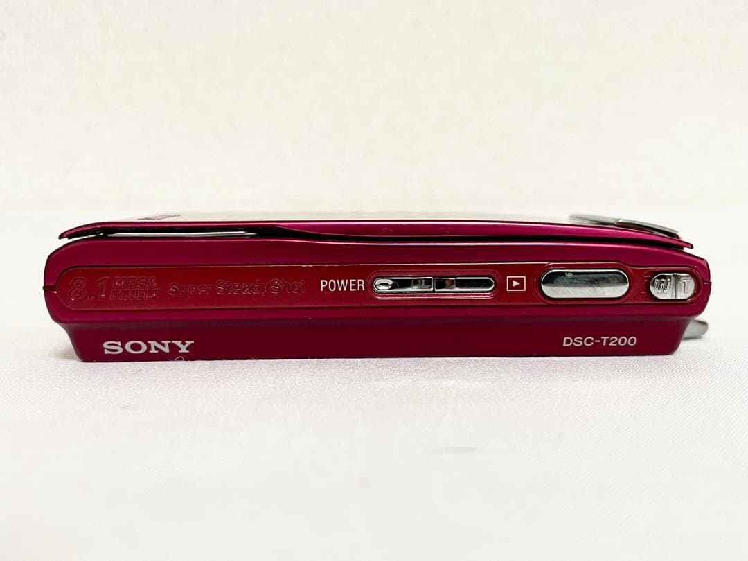 【美品・完動品】　SONY Cybershot DSC-T200 動作確認済
