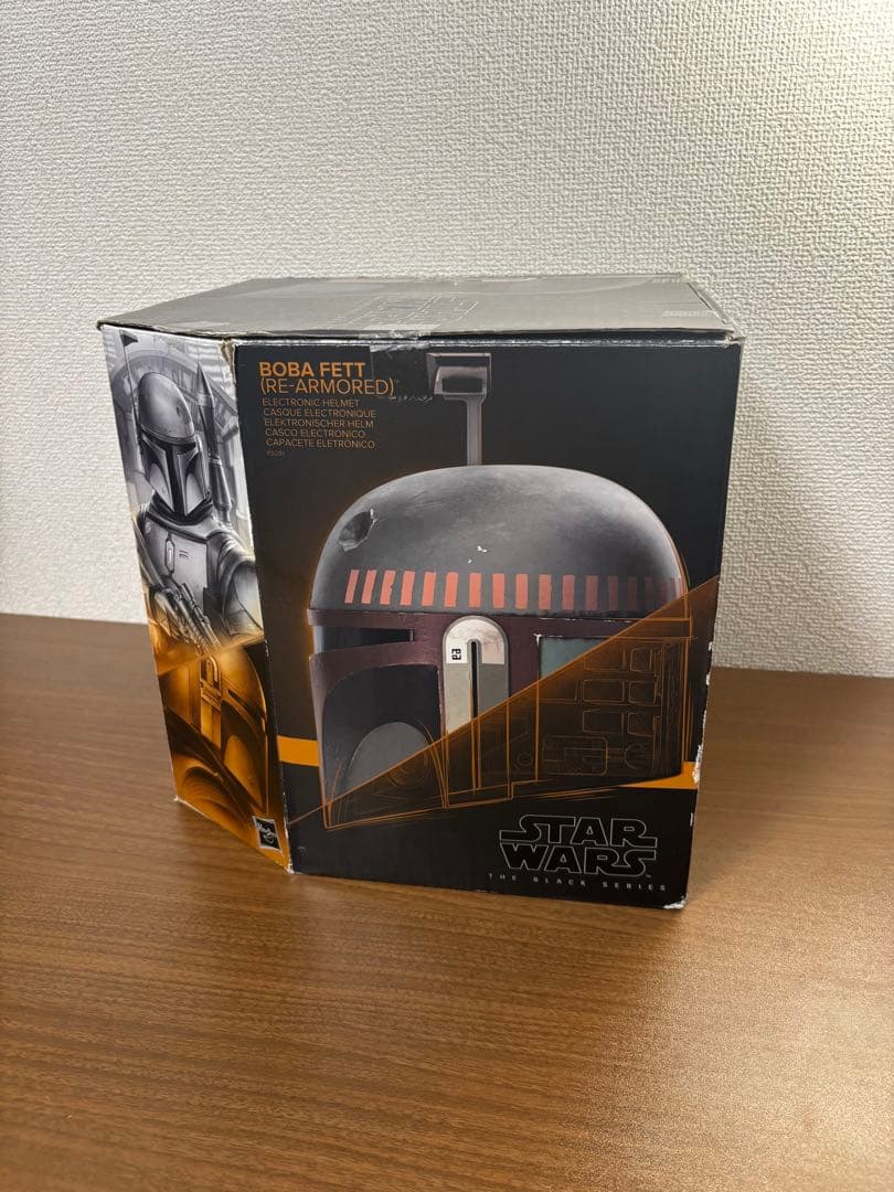 ハズブロ　ブラックシリーズ　ボバ・フェット　ヘルメット　スターウォーズ　箱あり