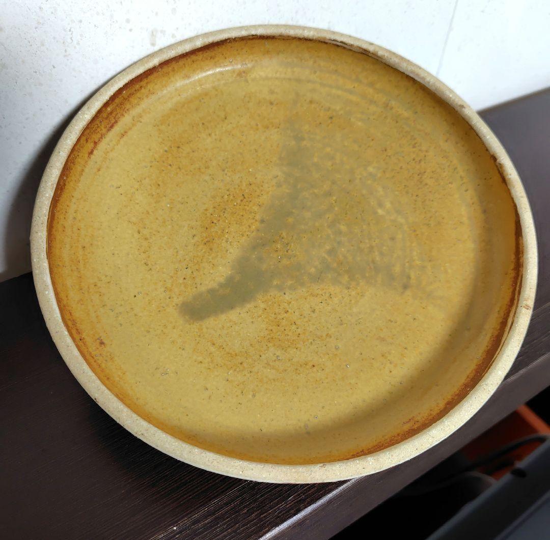 【作家物】一点物　蓋付き壺　蓋物器　菓子入れ　一点物　インテリア　飴色