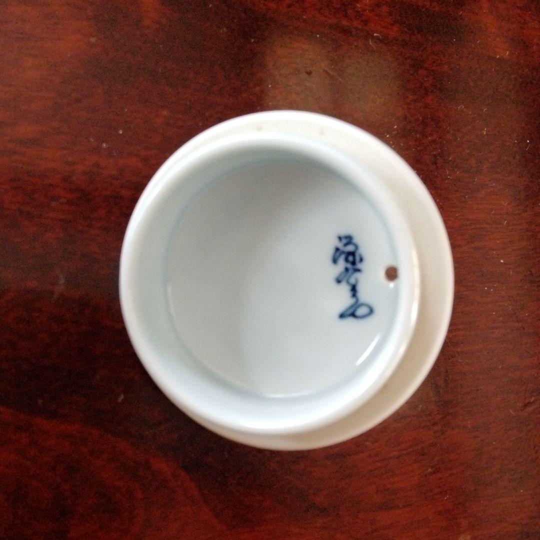 源右衛門窯 青彩菊絵 急須