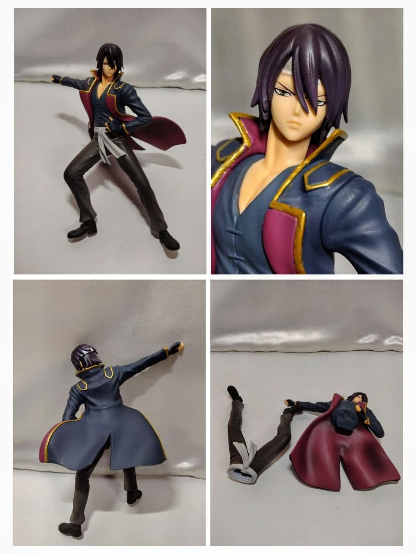 中古　銀魂一番くじ　フィギュア　4個