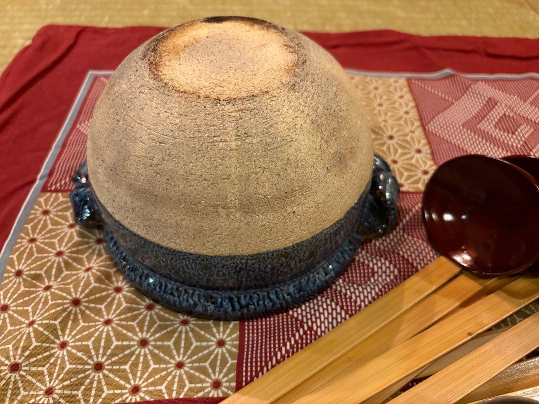 ミニ土鍋　レンゲ　セット