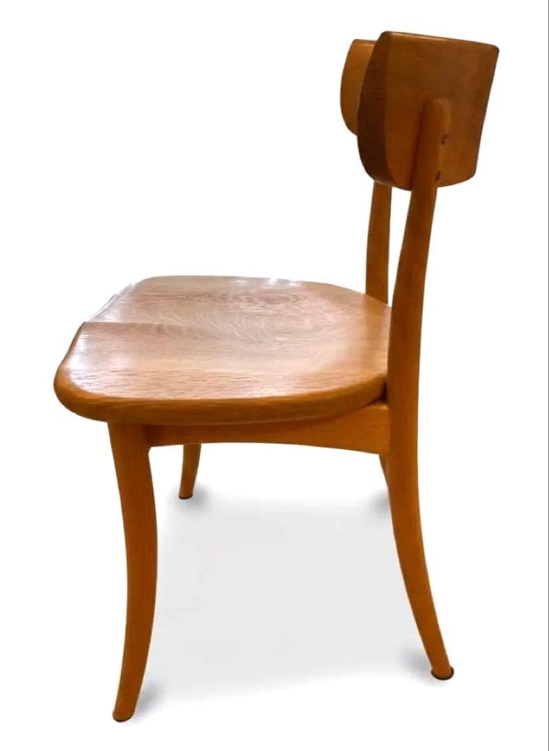 飛騨産業　クレセント　椅子　オーク材