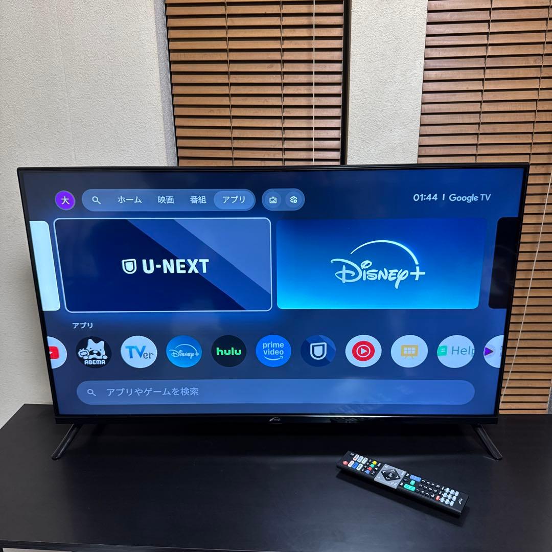 極美品 2023年製 Android搭載 液晶テレビ Googleテレビ