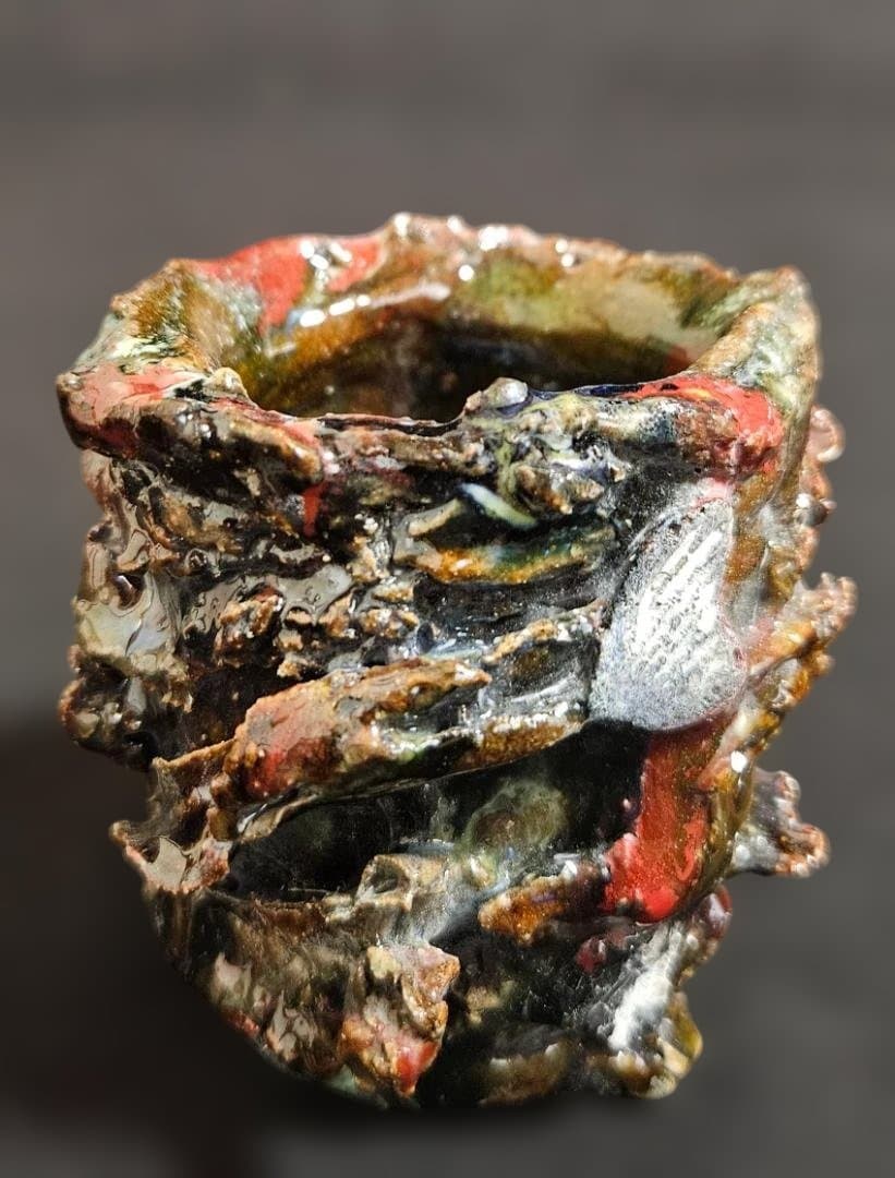 ぐい呑～創～　峰紅葉