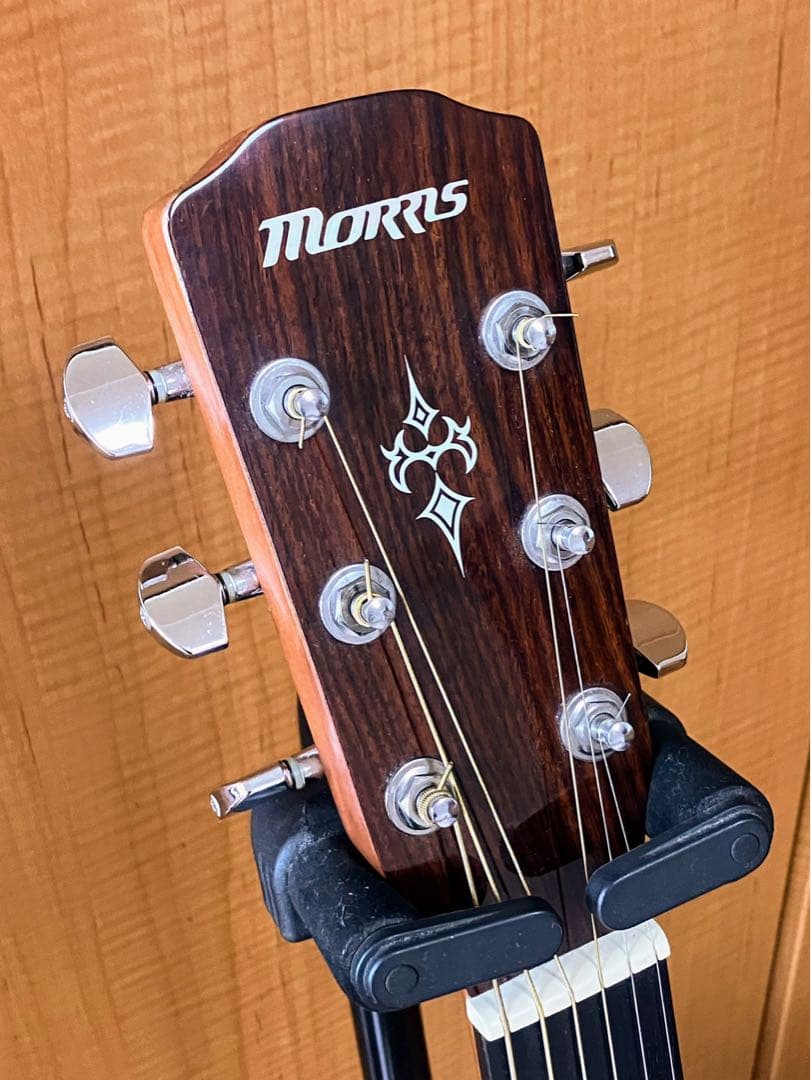 ★美品！Morris M-401 TOP単板 アコースティックギター ★