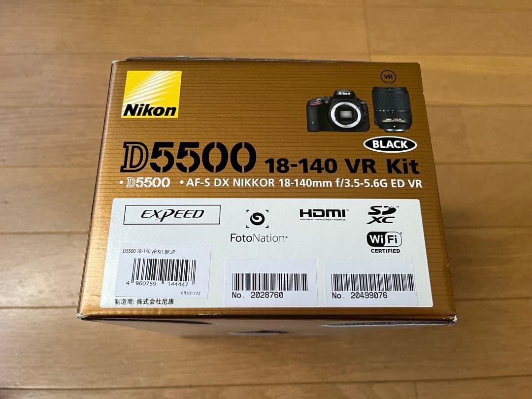 Nikon D5500 18-140 VR Kit デジタル一眼レフカメラ