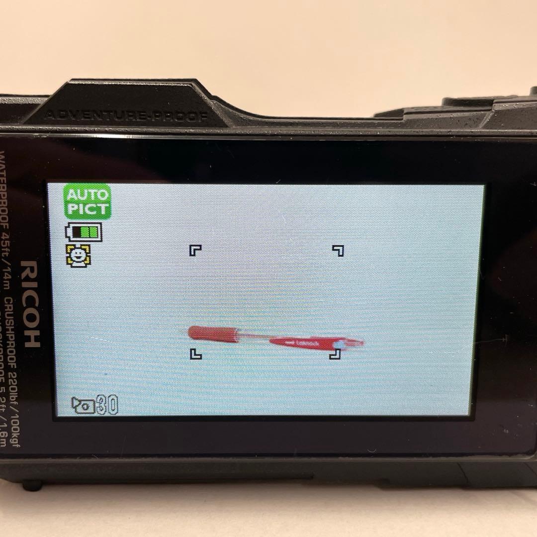 RICOH WG-60 デジタルカメラ レッド