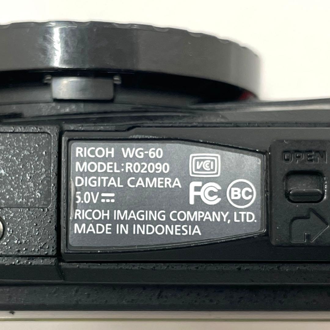 RICOH WG-60 デジタルカメラ レッド