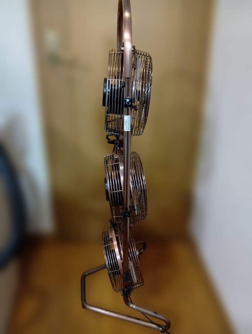 ドウシシャ DOSHISHA 3連タワー型メタル扇風機