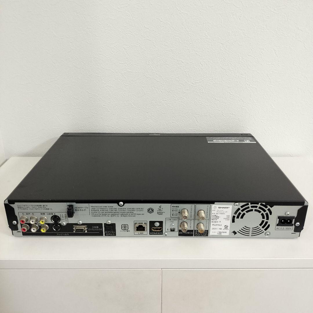 SHARP ブルーレイレコーダー BD-HDS63 リモコン付き
