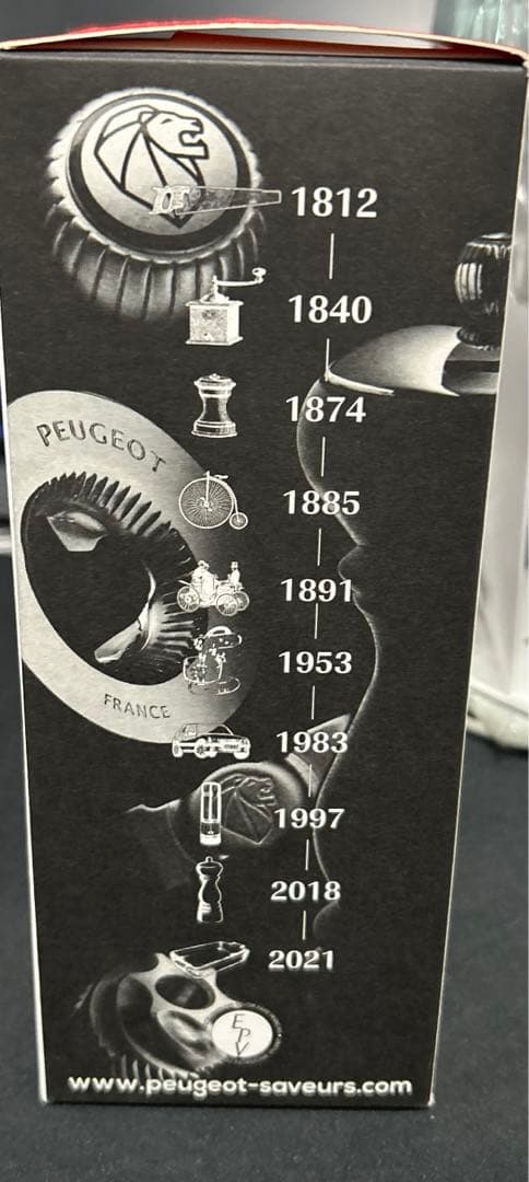 プジョー PEUGEOT 調味料入れ ペッパーミル 胡椒 木製 粗さ調節