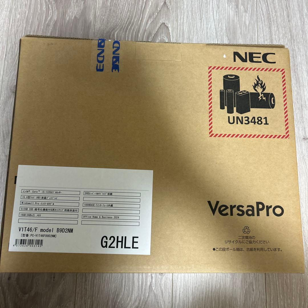 【新品未開封】NEC PC-V1T46/F model b9D2NM