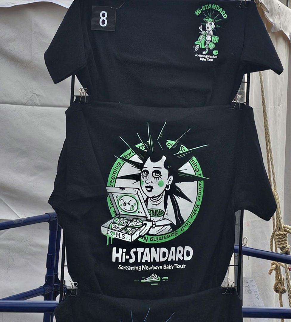 Hi-STANDARD　SNB TM Paint Tシャツ XXL　ブラック