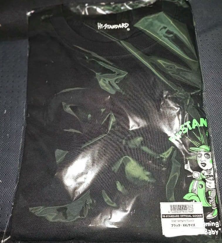 Hi-STANDARD　SNB TM Paint Tシャツ XXL　ブラック