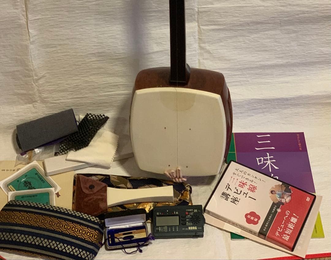 三味線中棹　長唄　小唄用　常磐津　地唄　清元　初心者向け　スタート応援大奉仕品