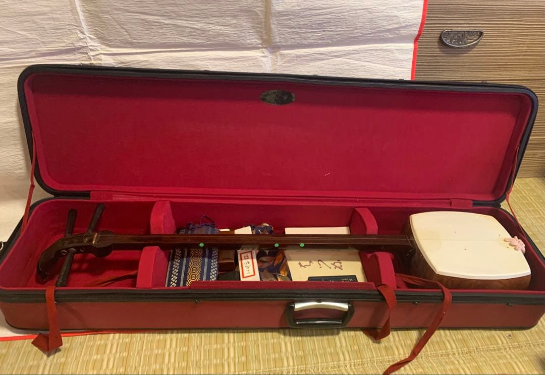 三味線中棹　長唄　小唄用　常磐津　地唄　清元　初心者向け　スタート応援大奉仕品