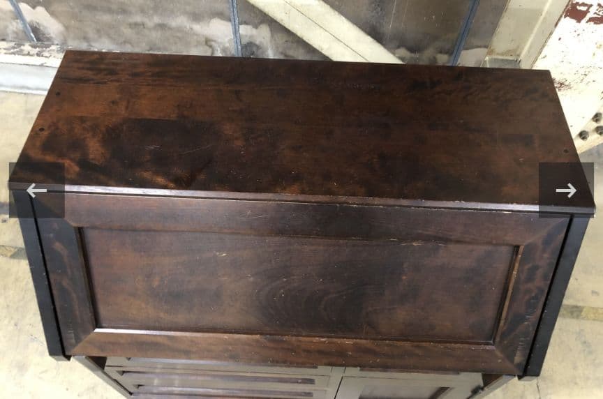 ★引取り歓迎★北海道民芸家具 ライティングビューロー ライティングデスク