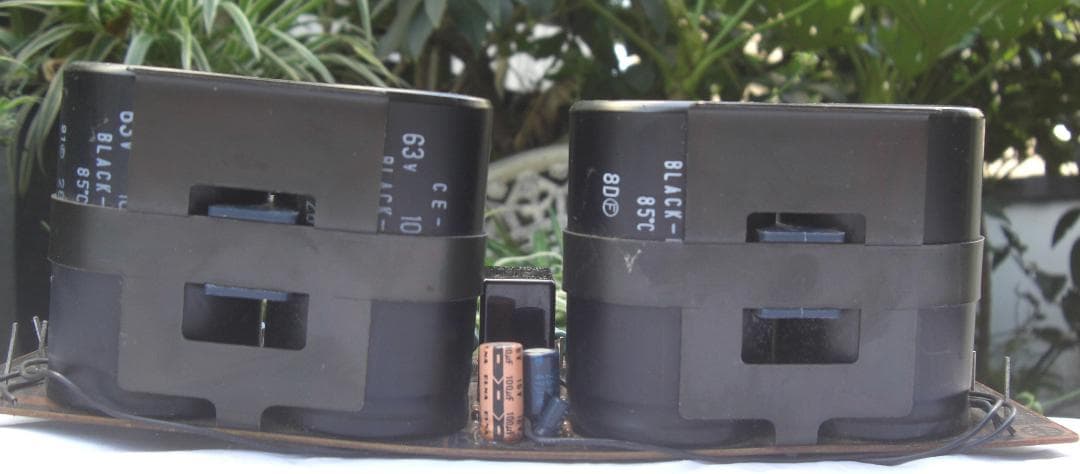 TRIO/ステレオアンプ電源部希少TR等部品取X07-1640未使用品0715