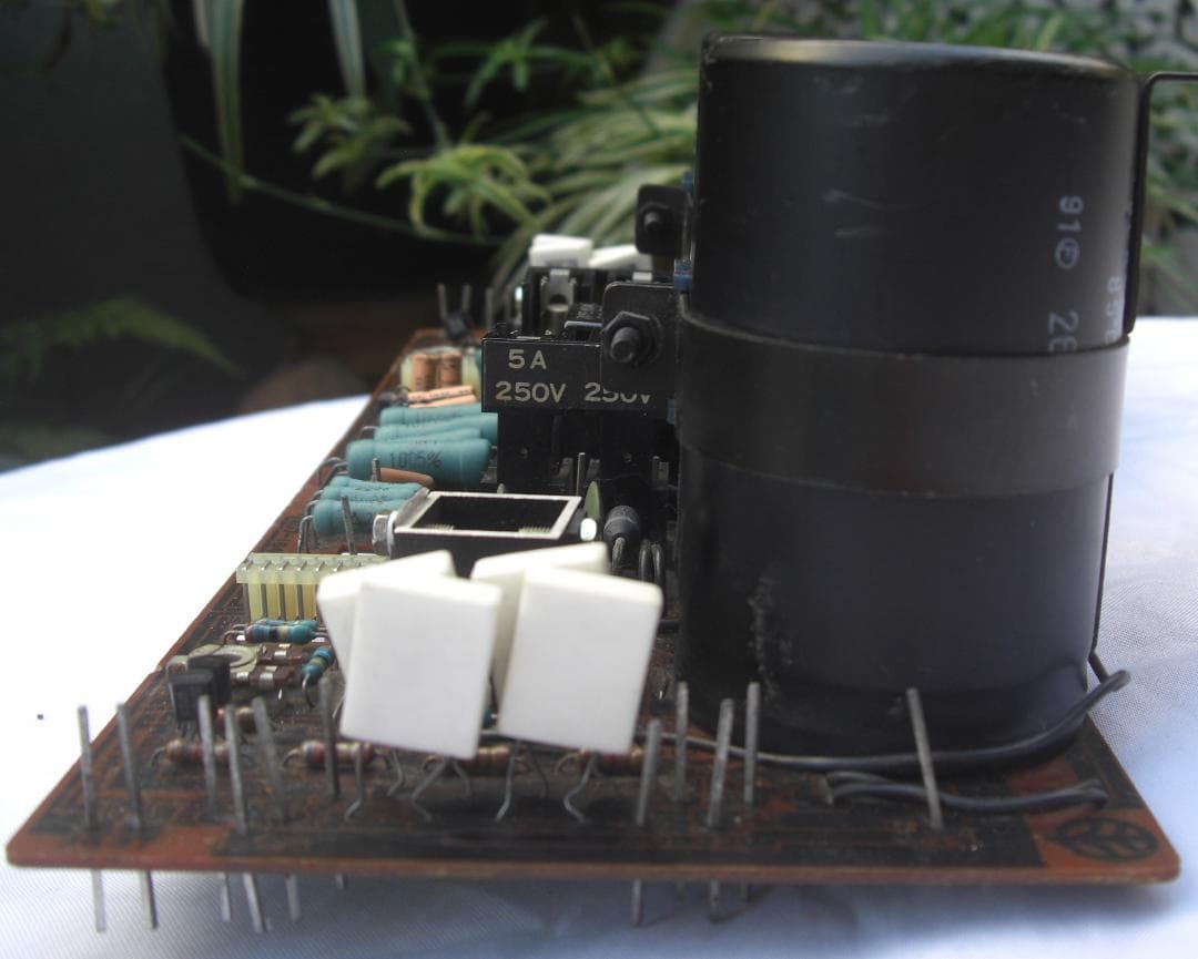 TRIO/ステレオアンプ電源部希少TR等部品取X07-1640未使用品0715