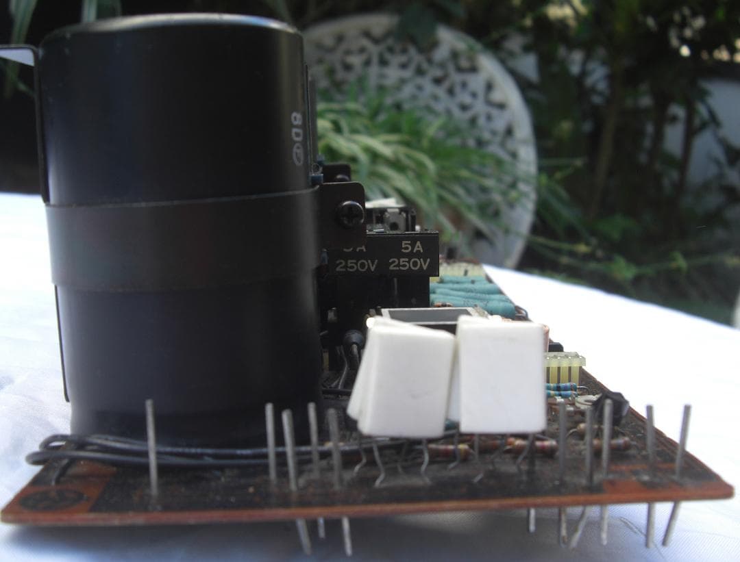 TRIO/ステレオアンプ電源部希少TR等部品取X07-1640未使用品0715