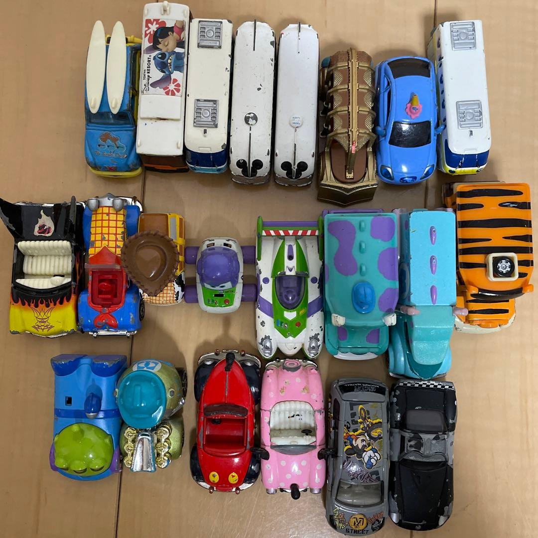 ディズニー　トミカ　22台＋2台　廃盤あり