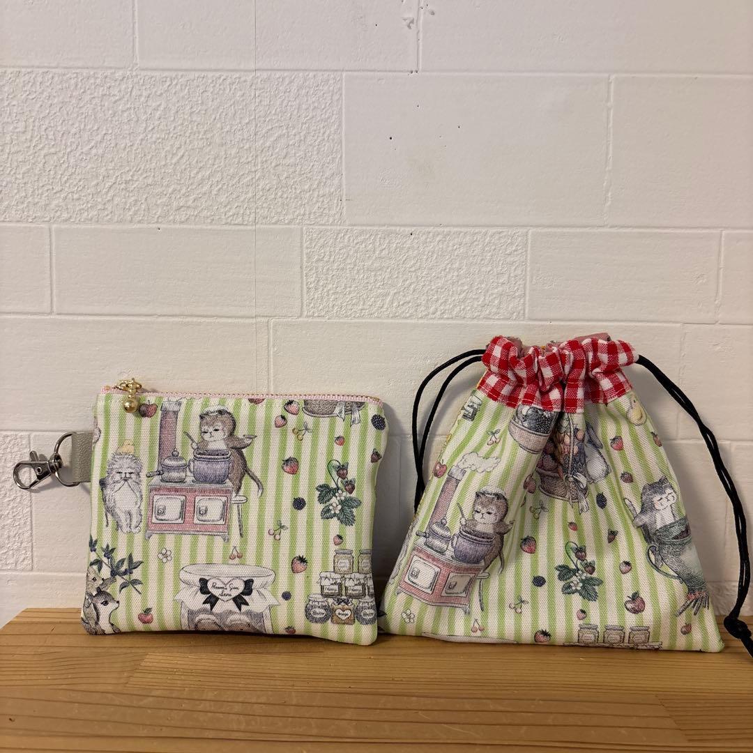 スペシャルセット　ユキエモン　12cmファスナーポーチ　ミニ巾着　人気