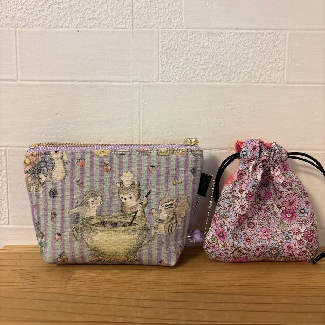 スペシャルセット　ユキエモン　12cmファスナーポーチ　ミニ巾着　人気