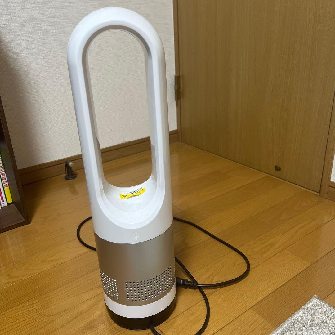 羽根なし冷風機 ホワイト・シルバー