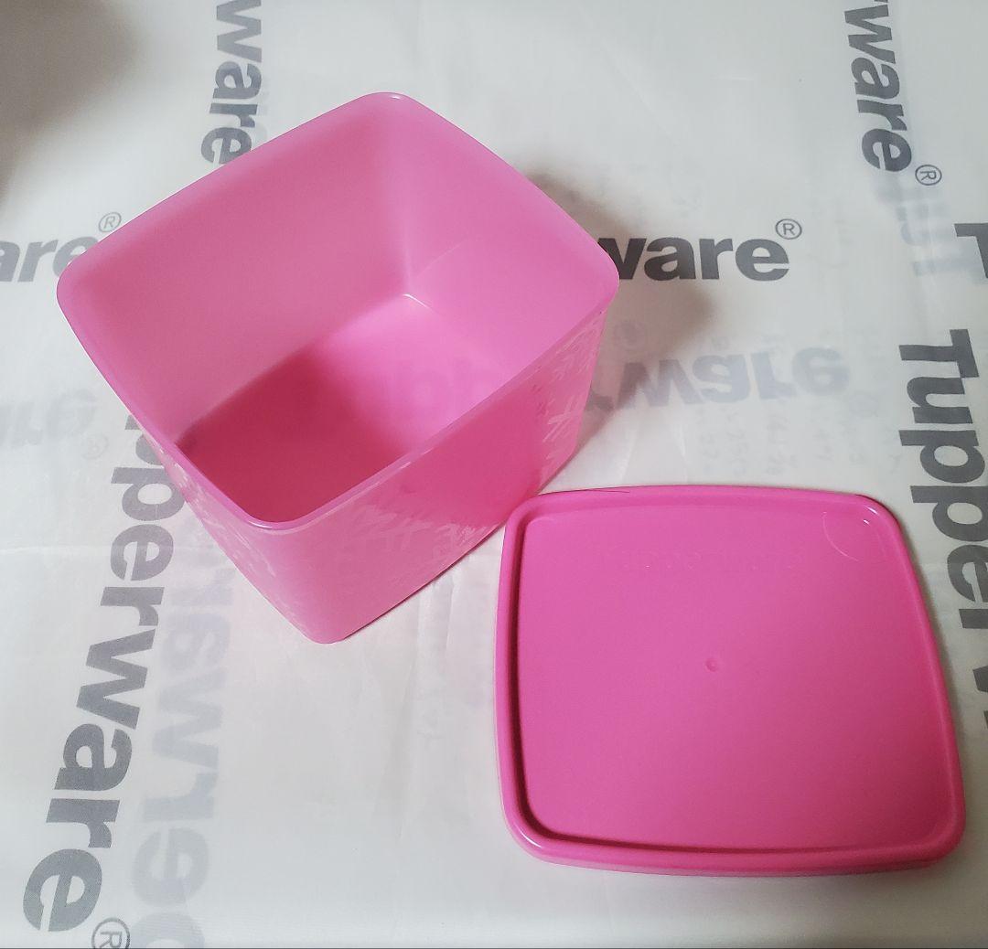 未使用★タッパーウェア★スモールキャニスター他ピンクセット