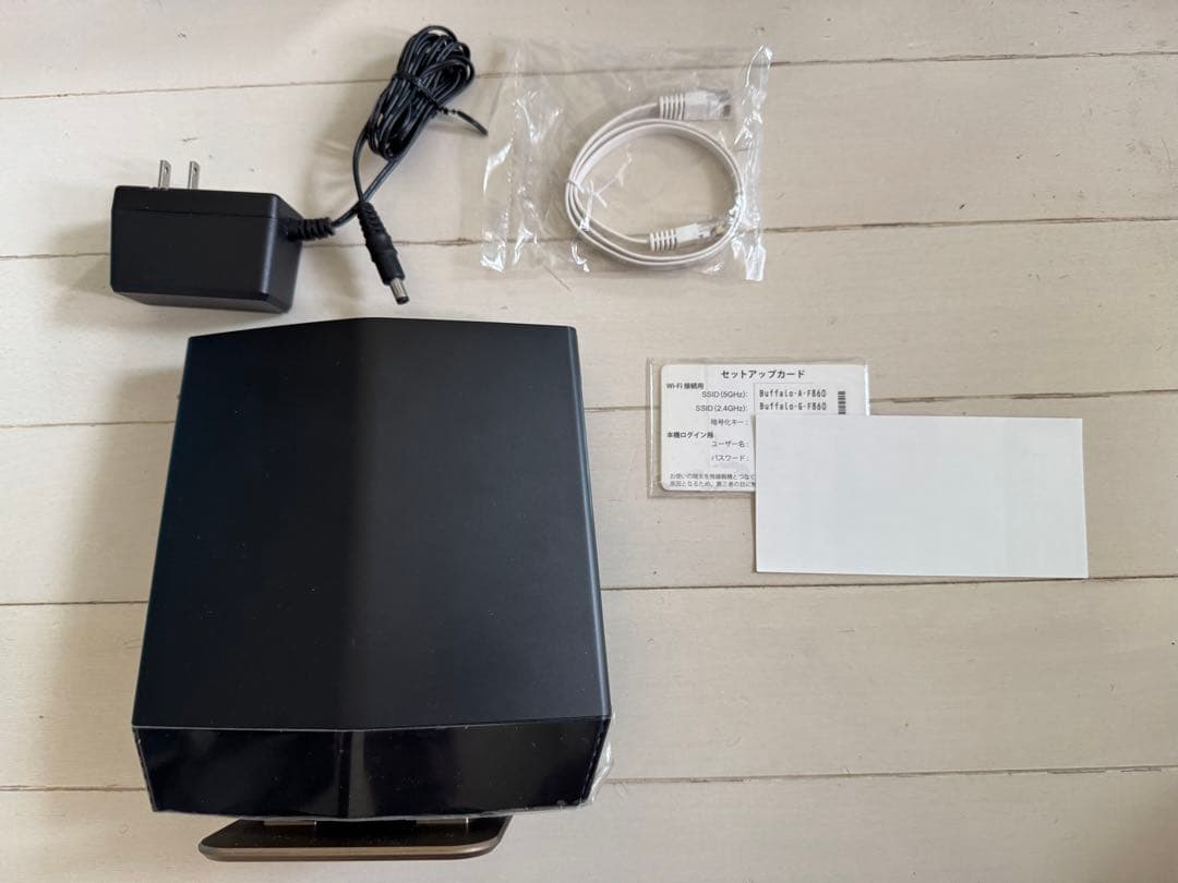 BUFFALO WSR-5400AX6/DMB Wi-Fi 6ルーター
