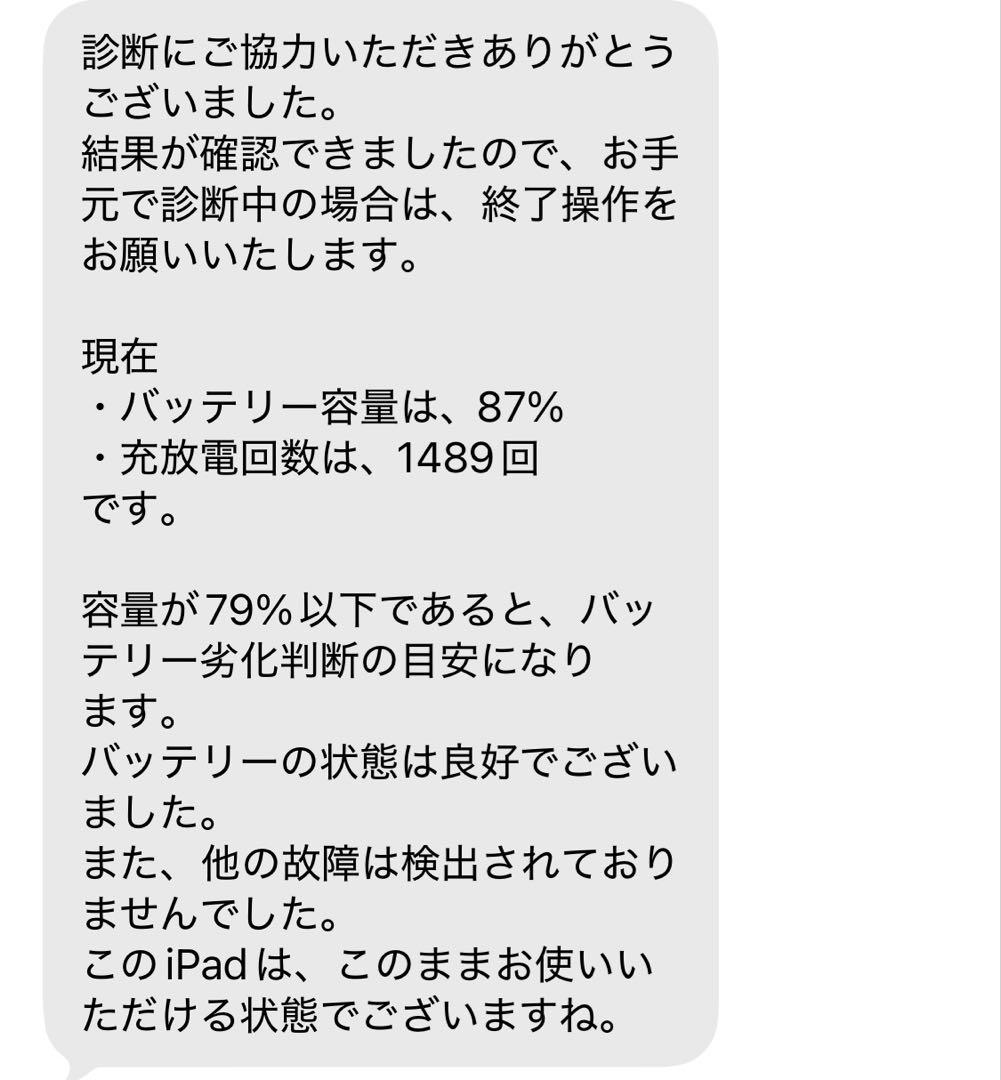 iPad本体 iPad mini5 Cellular 87%