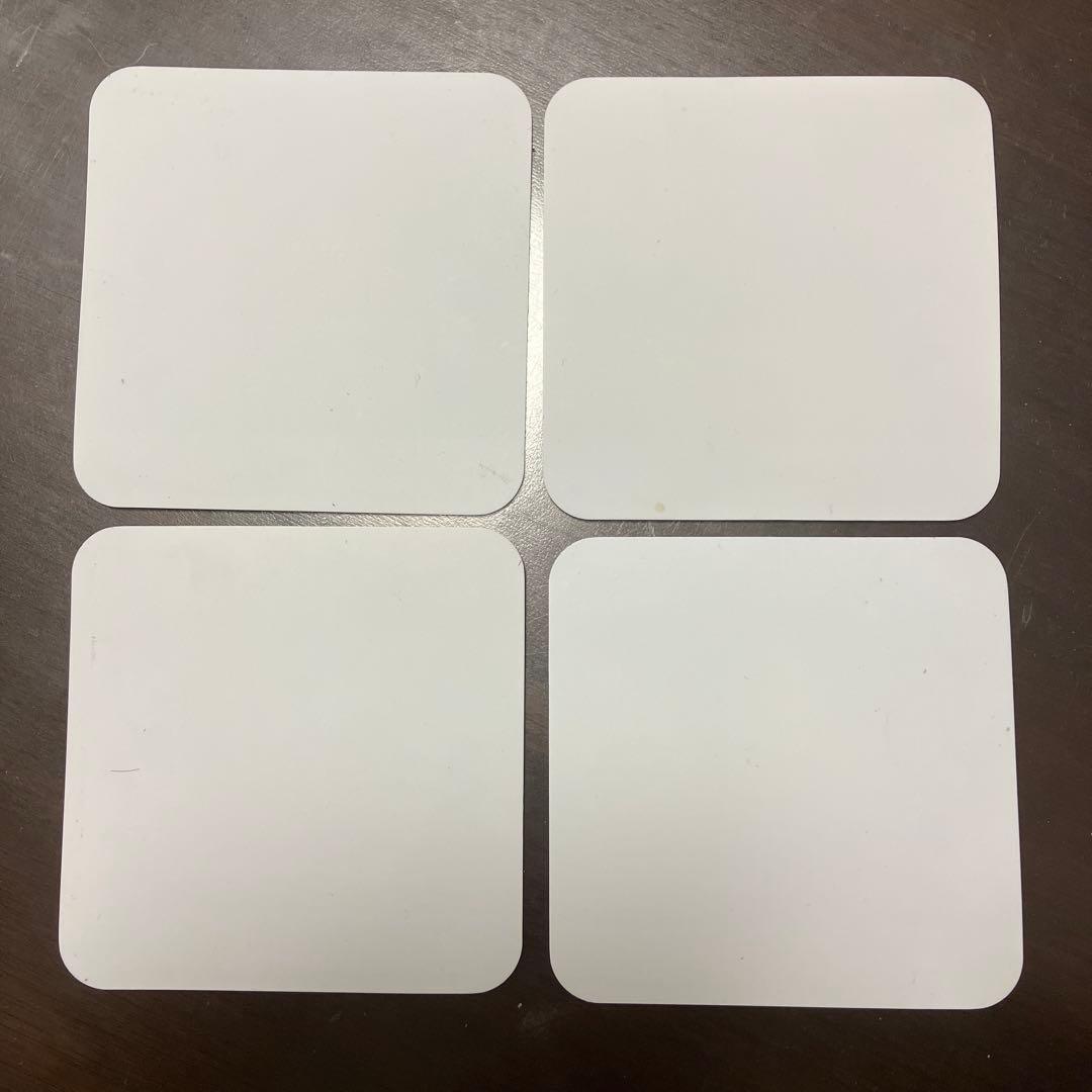 東京ディズニーランド・ディズニーシー コースター 4枚セット