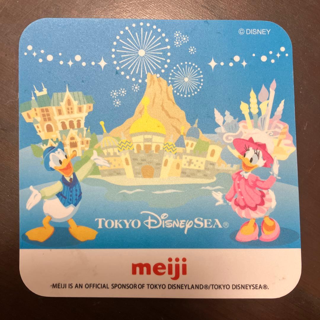 東京ディズニーランド・ディズニーシー コースター 4枚セット