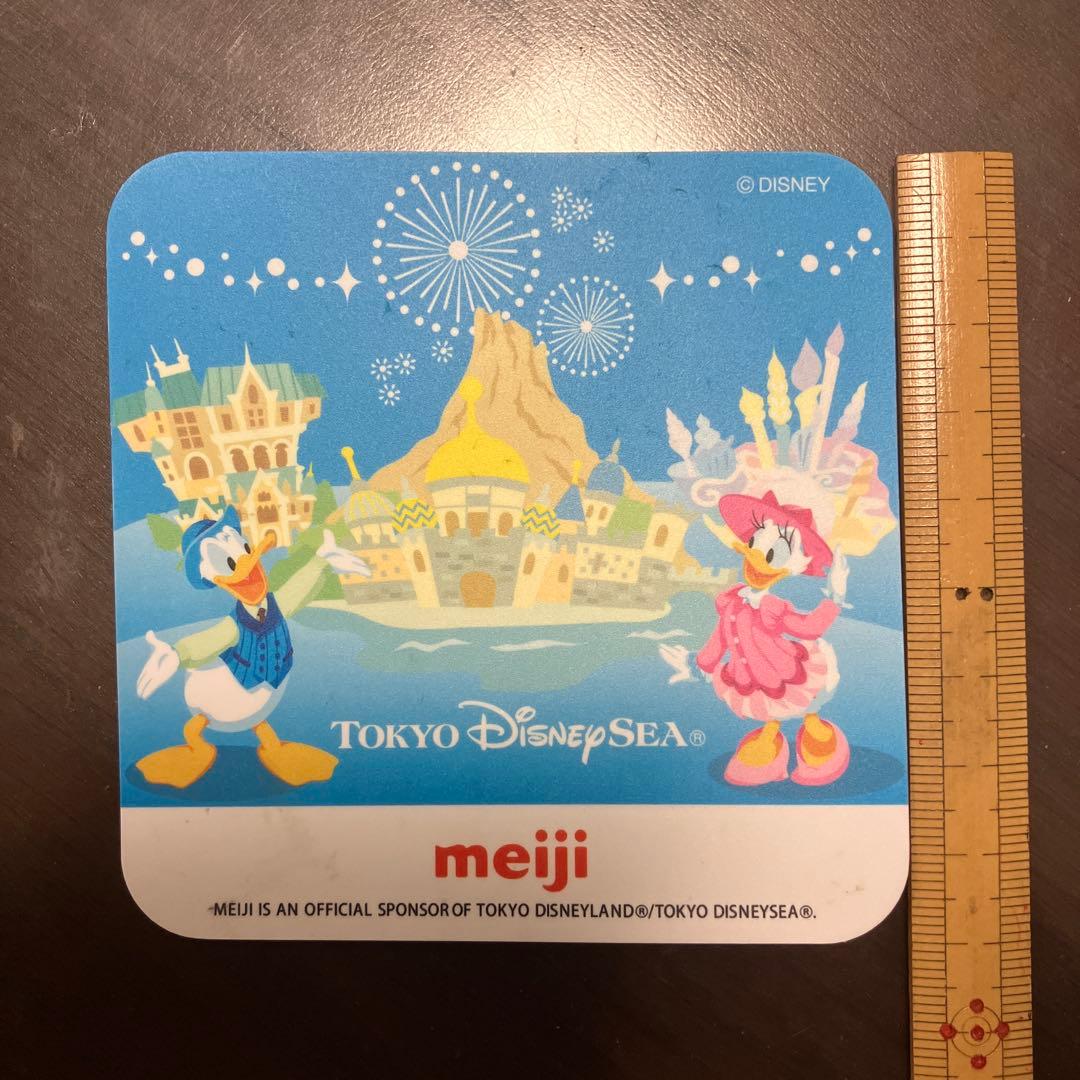 東京ディズニーランド・ディズニーシー コースター 4枚セット
