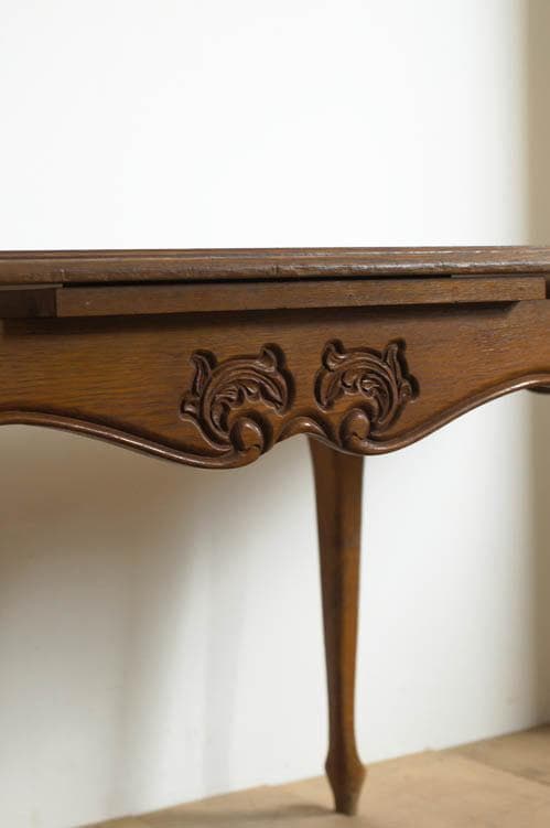 ドローリーフダイニングテーブル（伸長式）1 ※お値下げ交渉はメッセージください