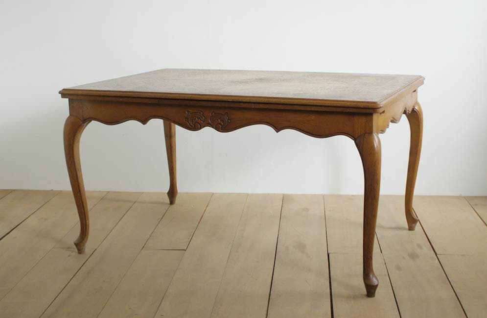 ドローリーフダイニングテーブル（伸長式）1 ※お値下げ交渉はメッセージください